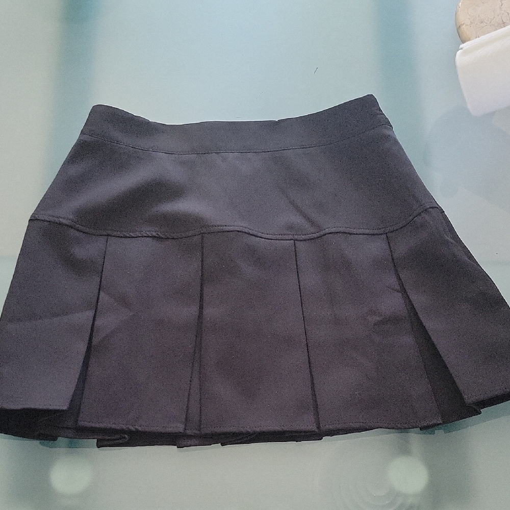 Black Mini Skirt School Girl Skirt Size Small